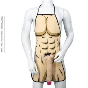 DIABLO PICANTE – GREMBIULE PENE 3D MUSCOLARE E AUDACE